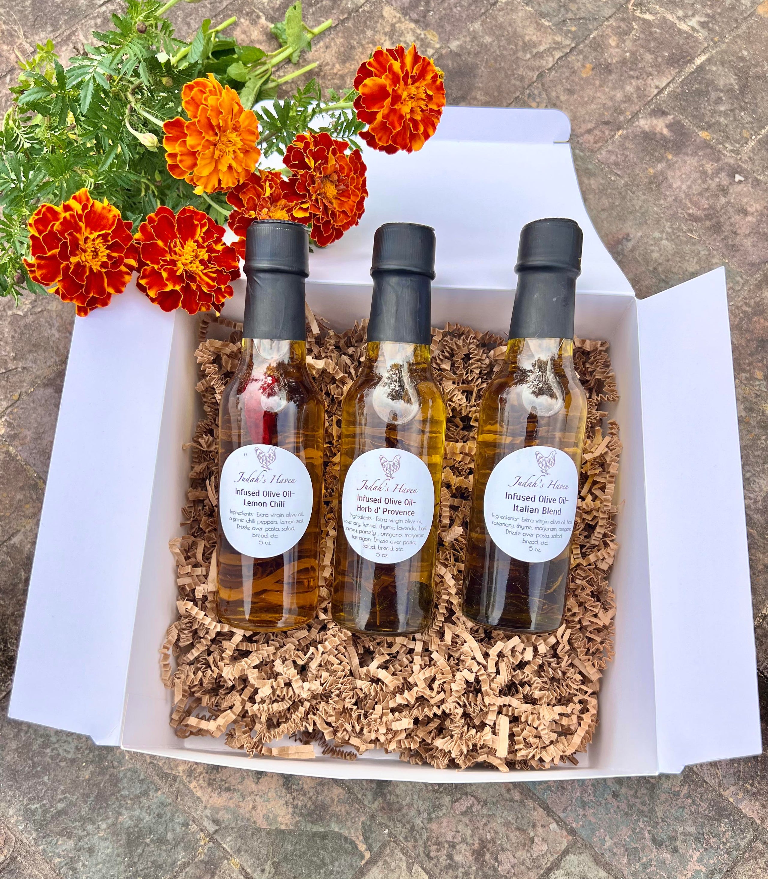 Infused Olive Oil (Gift Set option) Judah's Haven